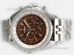 Breitling for Bentley Motors Working Chronograph with Brown Dial