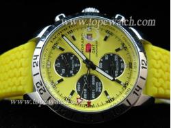 Chopard CP-035 MILLE MIGLIA 018 GMT RUBBER AUTOMATIC YELLOW