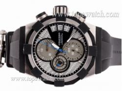 Concord C1 Regulator Chronograph Automatic with Gray Dial Same Structure As 7750 Version-High Quality