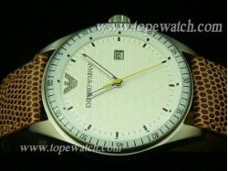 EMPORIO ARMANI EA-001 014 QUARTZ WHITE