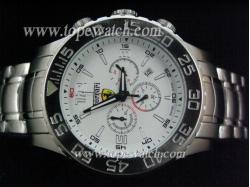 Ferrari FR-008 FERRARI 002 WHITE CHRONO SS CASE QUARTZ