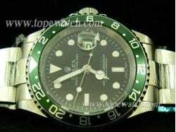 GM-0005S ROLEX GMT SWISS CASE SS AUTO BLACK