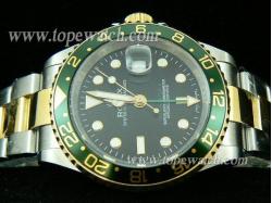 GM-1005S ROLEX GMT SWISS CASE TT AUTO BLACK  