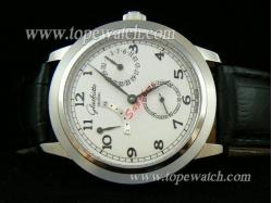 Glashutte GLT-001 GLT 002 BLACK LEATHER AUTOMATIC