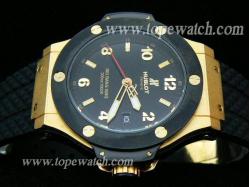 Hublot HB-007 BIG BANG KING 002 RUBBER GOLD AUTOMATIC BLACK