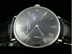 IWC_Leather Band_Black Face_Silver Case_46mm