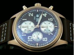 IWC_Leather Band_Brown Face_Gold Case_42mm