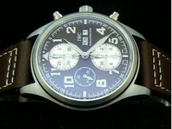 IWC_Leather Band_Brown Face_Silver Case_42mm