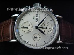 IWC05002 PORTOFINO SS LEATHER CHRONOGRAPH ASIAN 7750 WHITE