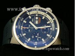 IWC06001 IWC COUSTEAU DIVERS CHRONO AQUATIMER A-7750 BLUE