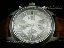 IWC07008 SPITFIRE CHRONO LEATHER ASIA 7750 28800BPH WHITE