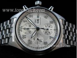 IWC07011 SPITFIRE CHRONOGRAPH SS ASIAN 7750 28800BPH WHITE