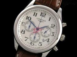 Longines LG-008 MASTER COLLECTION CHRONO LEATHER QUARTZ