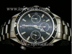 OMGSE10003 PLANET OCEAN CHRONO SS  BEZEL ASIAN SWISS