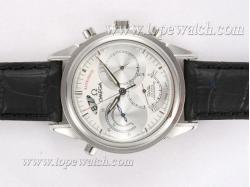 Omega De Ville RATTRAPANTE Automatic with White Dial