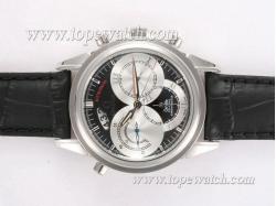 Omega De Ville Rattrapante Chronograph Automatic with Black Dial