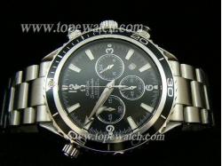 Omega OMG-021 PLANET OCEAN OMEGA 028 QUARTZ BLACK