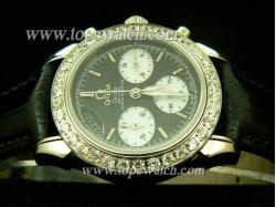 Omega OMG-046 OMEGA 047-1 DEVILLE CHRONO+DIAMOND QUARTZ