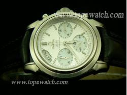 Omega OMG-073 OMEGA 047 DEVILLE CHRONO QUARTZ WHITE