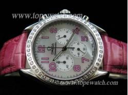 Omega OMG-092 SPEED MASTER 007 CHRONO DIAMOND QUARTZ 