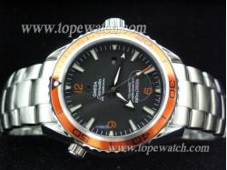 Omega OMG-115 PLANET OCEAN AUTO SWISS CASE/ORANGE BEZEL