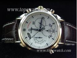 Omega OMG-136 OMG 010 WHITE CHRONO-METER 