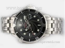 Omega Seamaster 007 James Bond 40 Anniversary With Black Dial