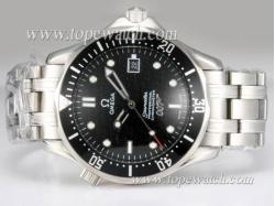 Omega Seamaster 007 James Bond Automatic with Black Dial and Bezel