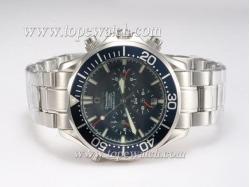 Omega Seamaster Americas Cup Chronograph Automatic with Blue Dial