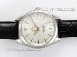 Omega Seamaster Aqua Terra Big Size Automatic Gold Marking with Silver Dial