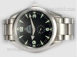 Omega Seamaster Aqua Terra Railmaster Automatic with Black Dial