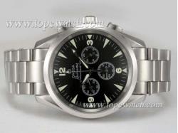 Omega Seamaster Aqua Terra Railmaster Working Chronograph with Black Dial