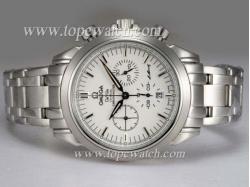 Omega Seamaster Aqua Terra Working Chronograph White Dial