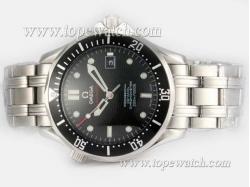 Omega Seamaster Automatic with Black Dial and Bezel