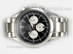 Omega Seamaster Chronograph Automatic with Black Dial