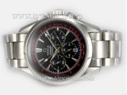 Omega Seamaster Chronograph Automatic with Black Dial-Olympic Edition