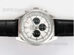 Omega Seamaster Chronograph Automatic with White Dial