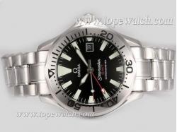 Omega Seamaster GMT Working with Black Dial