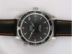 Omega Seamaster Planet Ocean Automatic with Black Bezel and Dial