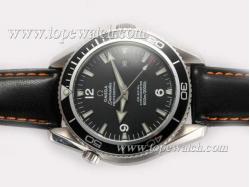 Omega Seamaster Planet Ocean Automatic with Black Bezel and Dial