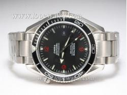 Omega Seamaster Planet Ocean Automatic with Black Dial and Bezel