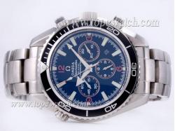 Omega Seamaster Planet Ocean Chronograph Automatic Same Chassis As 7750-High Quality