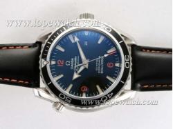 Omega Seamaster Planet Ocean With Orange Marking-Same Chassis As Swiss ETA Version-High Quality