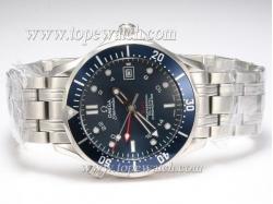 Omega Seamaster Working GMT Automatic with Blue Dial