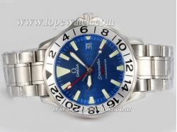 Omega Seamaster Working GMT Automatic with Blue Dial