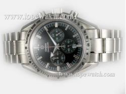 Omega Speedmaster 1957 Working Chronograph with Black Dial