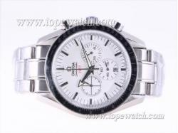 Omega Speedmaster 1957 Working Chronograph with White Dial-Olympic Edition