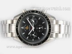 Omega Speedmaster 50th Anniversary Chronograph Automatic with Black Dial