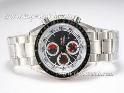 Omega Speedmaster Automatic Chronometer with Black Dial