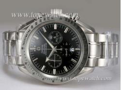 Omega Speedmaster Broad Arrow Working Chronograph with Black Dial